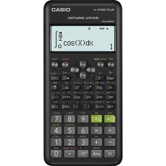Számológép, tudományos, 417 funkció, CASIO "FX-570ES Plus 2E"