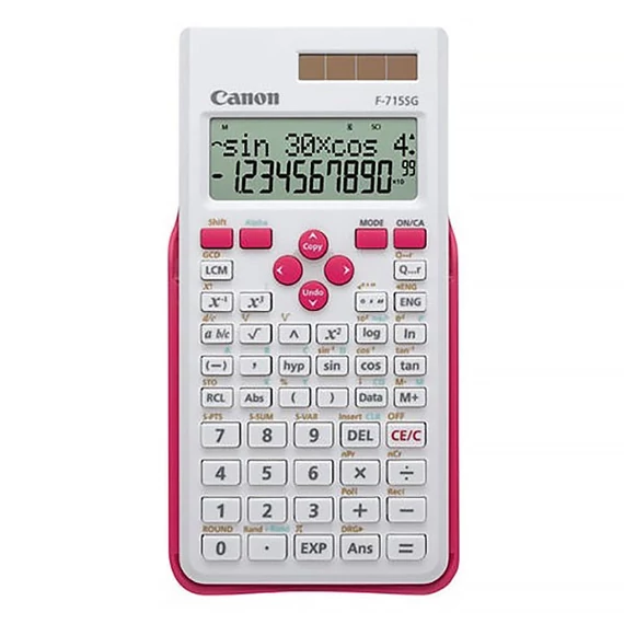 Canon F-715SG Tudományos Számológép White/Magenta