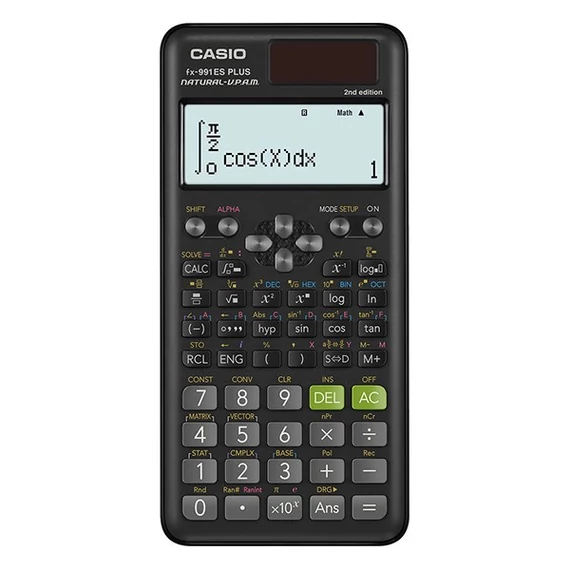 Számológép, tudományos, 417 funkció, CASIO 