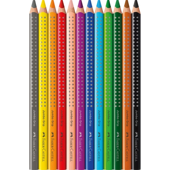 Színes ceruza készlet, háromszögletű, FABER-CASTELL 