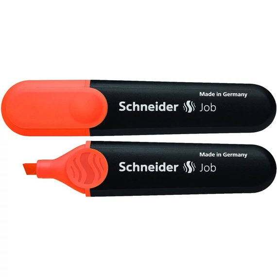 Szövegkiemelő, 1-5 mm, SCHNEIDER "Job 150", narancssárga