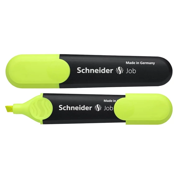 Szövegkiemelő, 1-5 mm, SCHNEIDER "Job 150", sárga
