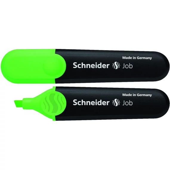 Szövegkiemelő, 1-5 mm, SCHNEIDER "Job 150", zöld