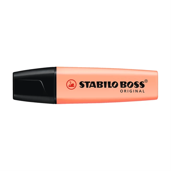 Szövegkiemelő, 2-5 mm, STABILO "BOSS original Pastel", barack