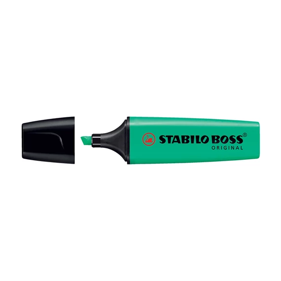 Szövegkiemelő, 2-5 mm, STABILO "BOSS original", türkiz
