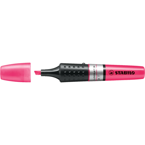 Szövegkiemelő, 2-5 mm, STABILO "Luminator", rózsaszín