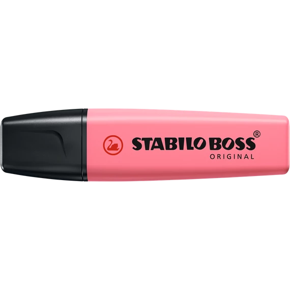 Szövegkiemelő, 2-5 mm, STABILO "BOSS original Pastel", cseresznyevirág