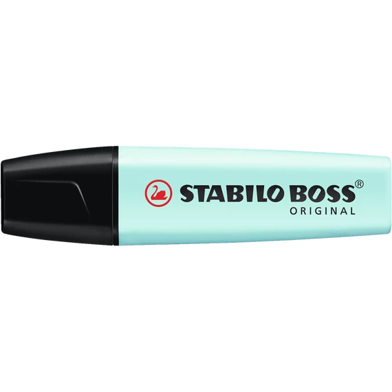 Szövegkiemelő, 2-5 mm, STABILO "BOSS original Pastel", türkiz