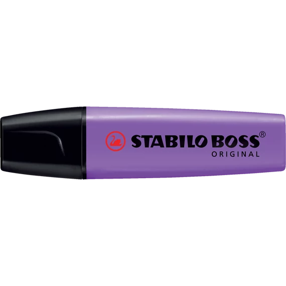Szövegkiemelő, 2-5 mm, STABILO "BOSS original", levendula