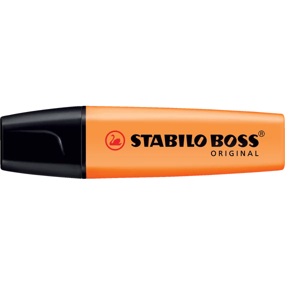 Szövegkiemelő, 2-5 mm, STABILO "BOSS original", narancssárga