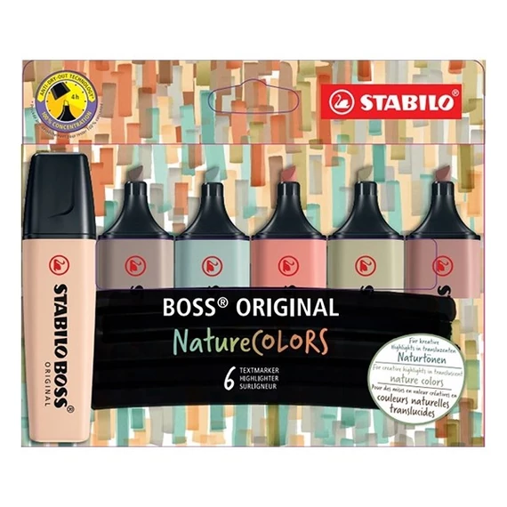 Szövegkiemelő készlet, 2-5 mm, STABILO 