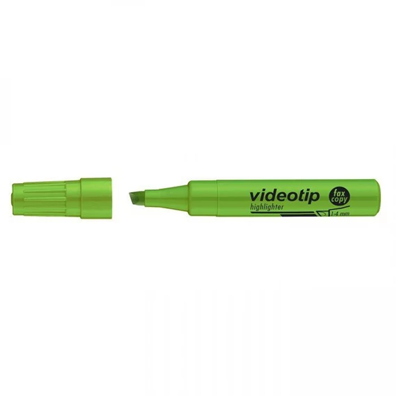 Szövegkiemelő, 1-4 mm, ICO "Videotip", zöld