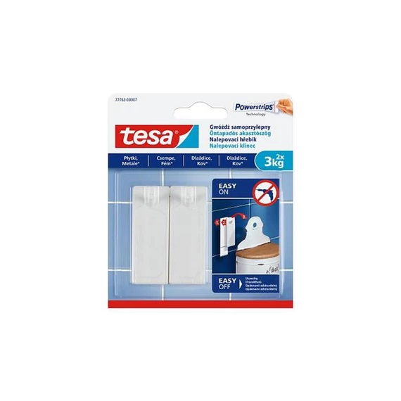 Akasztószög, öntapadó, TESA 