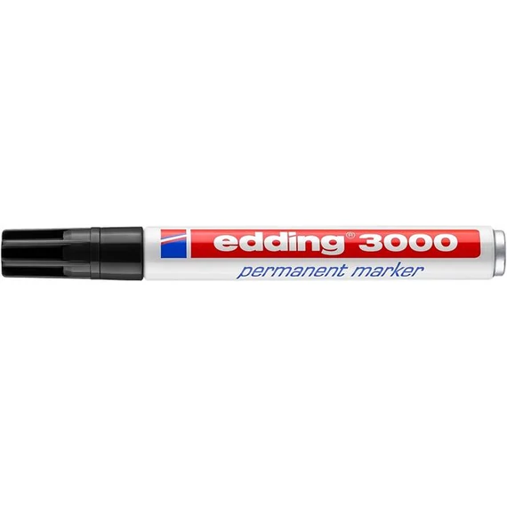 Alkoholos marker 1,5-3mm, kerek Edding 3000 fekete