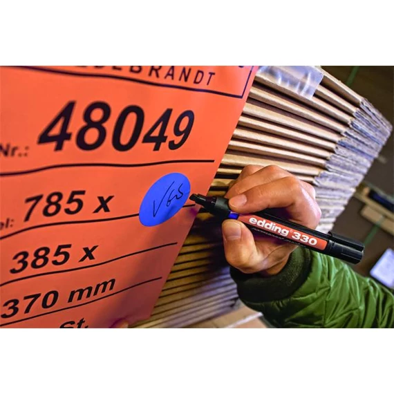 Alkoholos marker, 1-5 mm, vágott, EDDING 