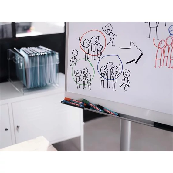 Flipchart marker, 1,5-3 mm, kúpos, EDDING 
