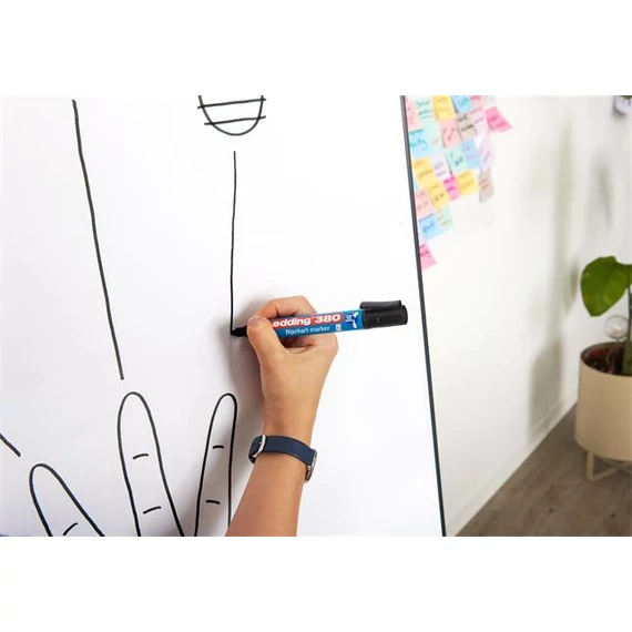 Flipchart marker, 1,5-3 mm, kúpos, EDDING 