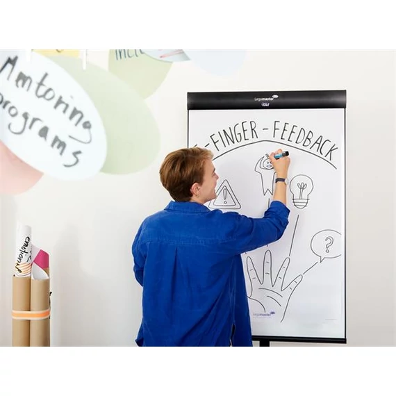 Flipchart marker készlet, 1,5-3 mm, kúpos, EDDING 