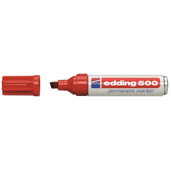 Alkoholos marker EDDING 500 piros