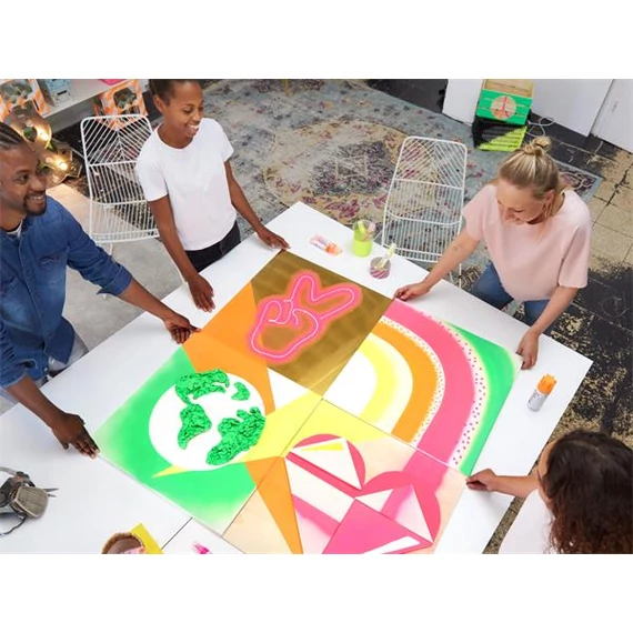 Akrilfesték spray, 200 ml, EDDING 