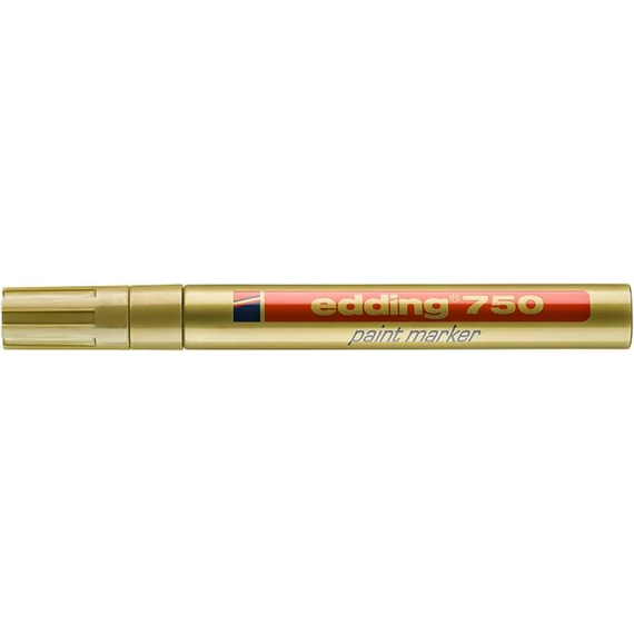 Lakkmarker, 2-4 mm, EDDING "750", arany