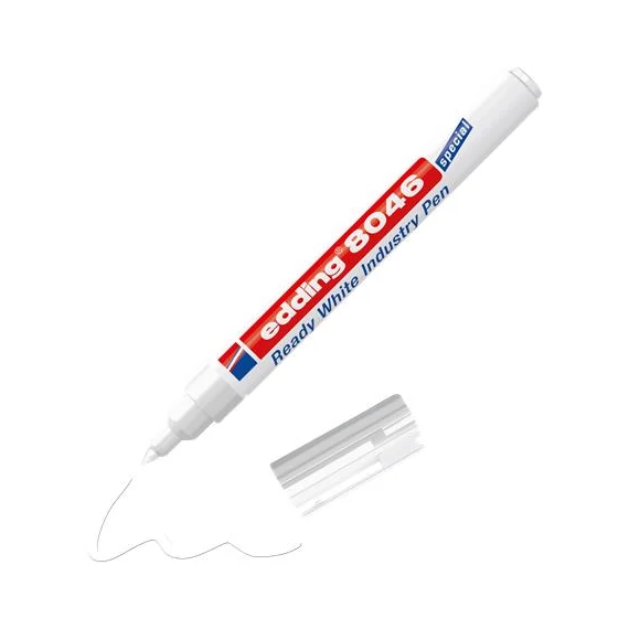 Alkoholos marker EDDING 8046 fehér