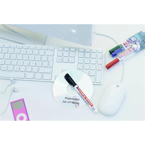 Alkoholos marker, CD/DVD, 0,5-1 mm, EDDING 