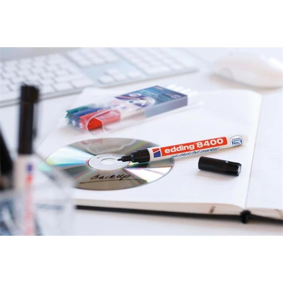 Alkoholos marker, CD/DVD, 0,5-1 mm, EDDING 