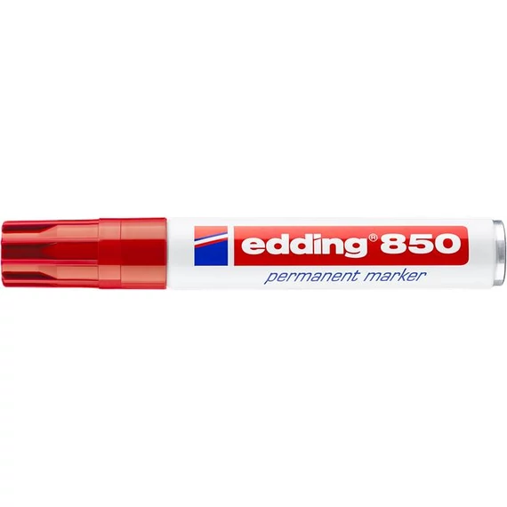 Alkoholos marker EDDING 850 piros