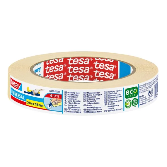 Festő- és mázolószalag, 19 mm x 50 m, TESA 
