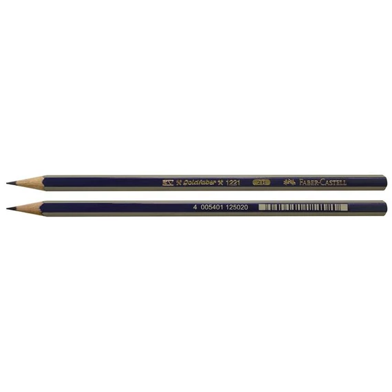 Grafitceruza, 2B, hatszögletű, FABER-CASTELL 