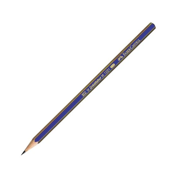 Grafitceruza, 3B, hatszögletű, FABER-CASTELL 
