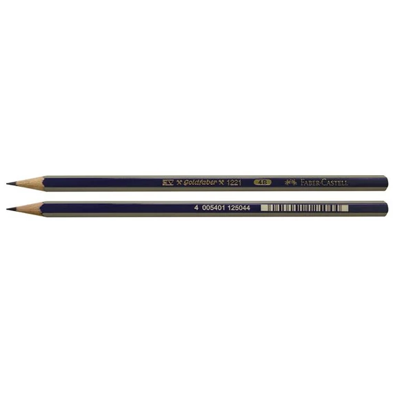 Grafitceruza, 4B, hatszögletű, FABER-CASTELL 