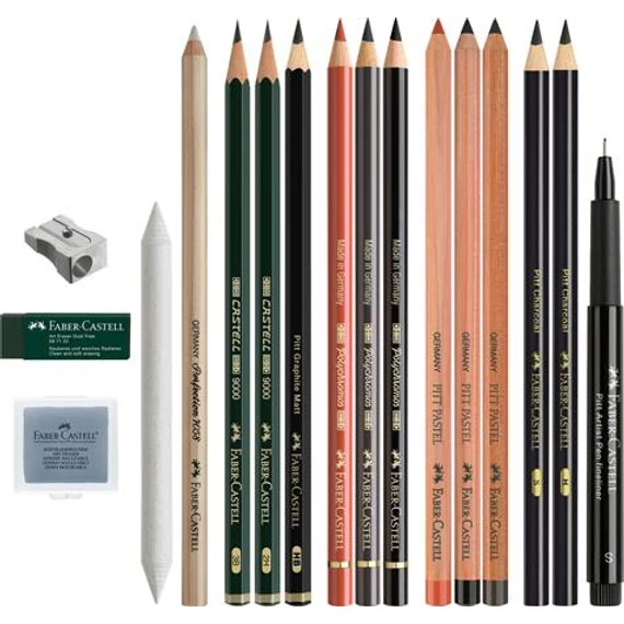 Ceruza készlet, száraz technikákhoz, FABER-CASTELL 