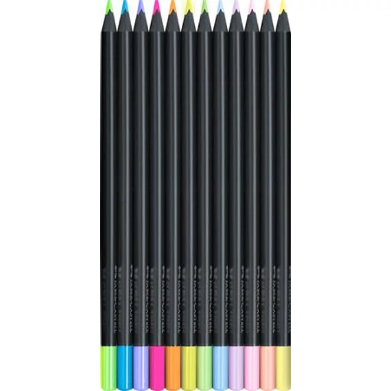 Színes ceruza készlet, háromszögletű, FABER-CASTELL 