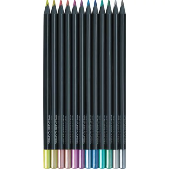 Színes ceruza készlet, háromszögletű, FABER-CASTELL 