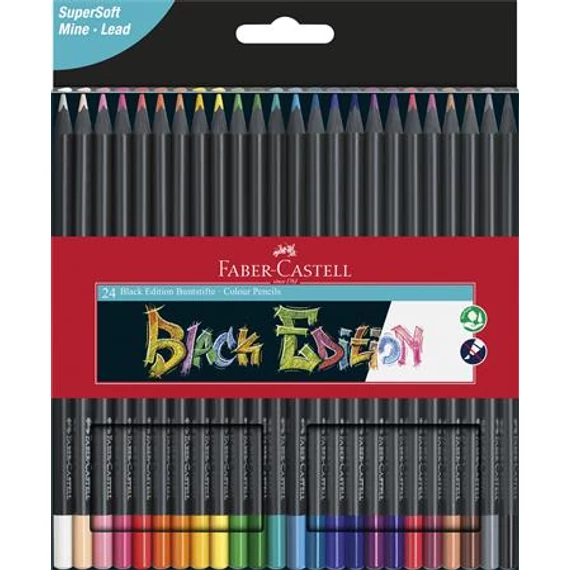 Színes ceruza készlet, háromszögletű, FABER-CASTELL 