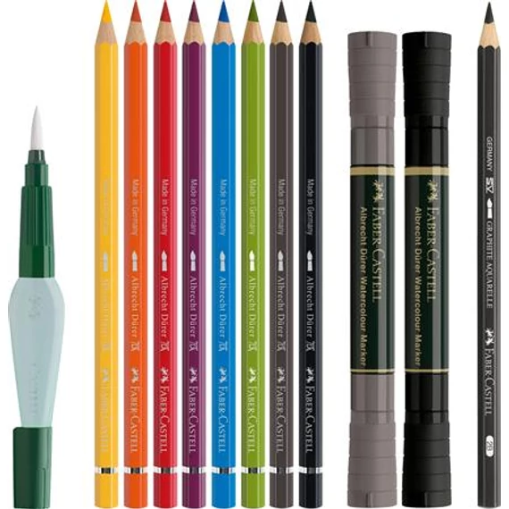 Készlet akvarell technikához, FABER-CASTELL 
