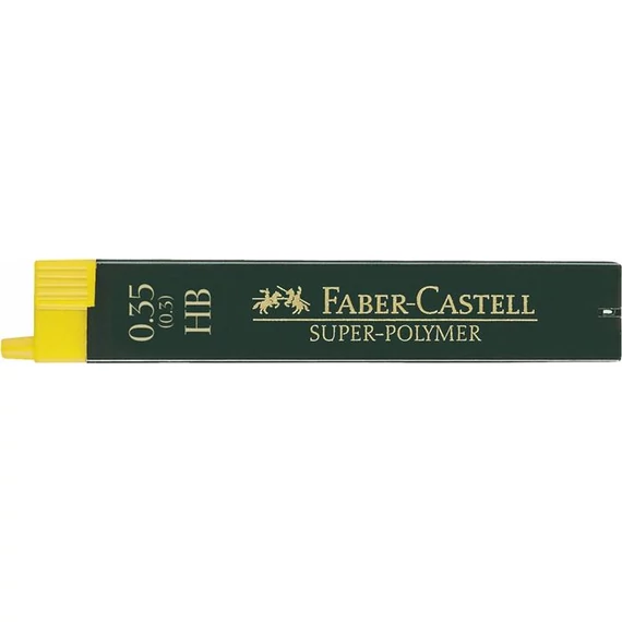 Grafitbél, HB, 0,35mm, FABER-CASTELL, 12szál/tubus