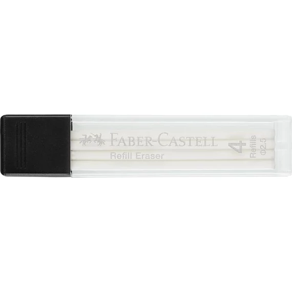 Pótbél precíziós radírstifthez, 4 darabos, FABER-CASTELL