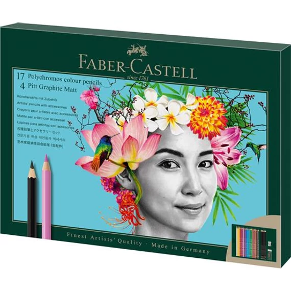 Színes- és grafitceruza készlet, FABER-CASTELL 