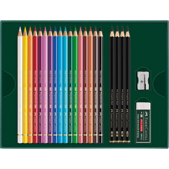 Színes- és grafitceruza készlet, FABER-CASTELL 