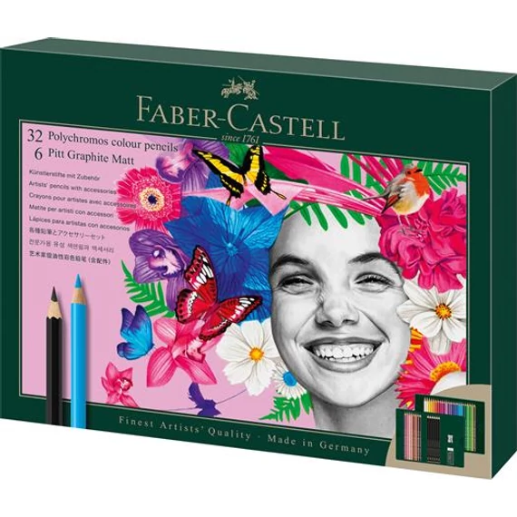 Színes- és grafitceruza készlet, FABER-CASTELL 