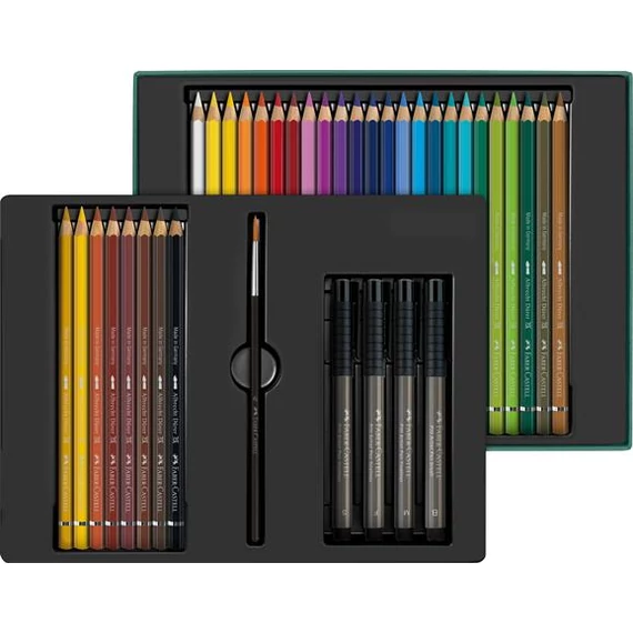 Akvarell ceruza készlet, ecsettel, FABER-CASTELL 