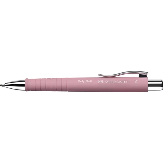 Golyóstoll, 0,7 mm, nyomógombos, FABER-CASTELL 