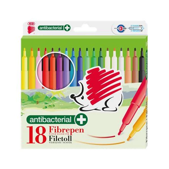 Filctoll készlet, 1 mm, antibakteriális, ICO 