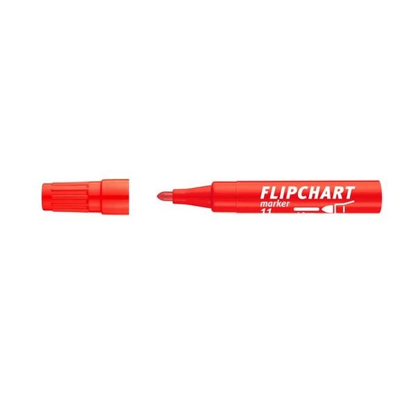 Flipchart marker, 1-3 mm, kúpos, ICO 