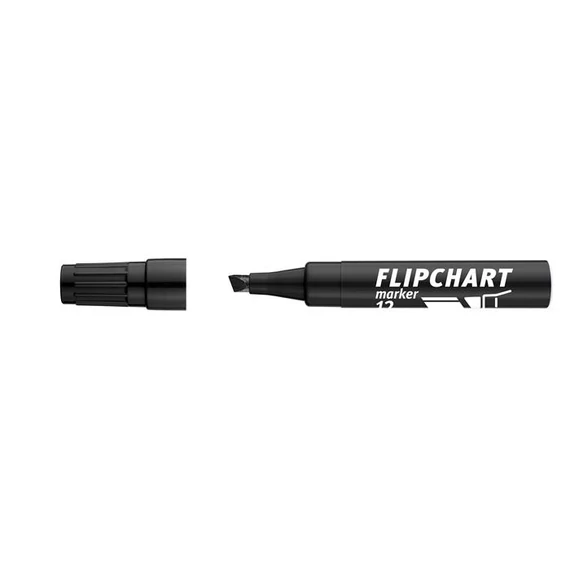 Flipchart marker, 1-4 mm, vágott, ICO 