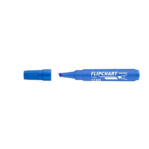 Flipchart marker, 1-4 mm, vágott, ICO 