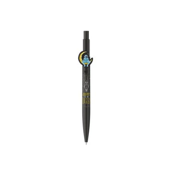 Golyóstoll, 0,8 mm, nyomógombos, ICO 